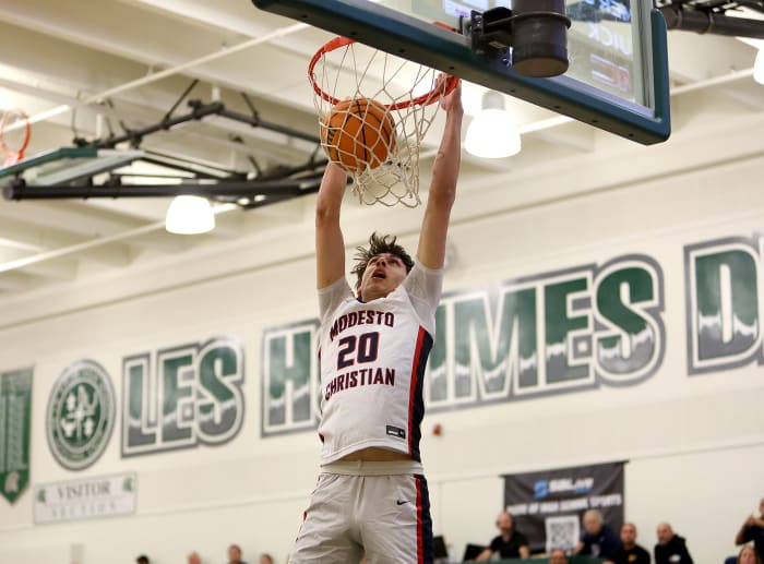 CIF Sac-Joaquin high school basketball: Modesto Christian vs. Notre Dame Prep at the MLK Classic from January 15, 2024